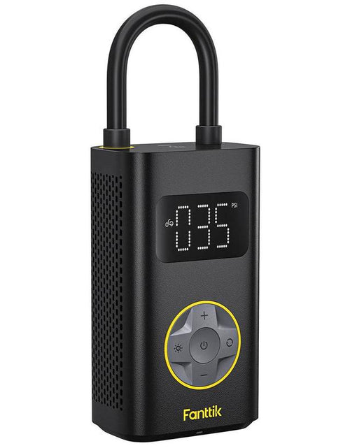 Load image into Gallery viewer, Portable Tire Inflator: Smart ON/OFF Hose Design
