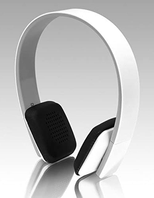 Load image into Gallery viewer, Bluetooth Wireless Headphones with Built-In Battery, Stream Audio from Iphone, Ipad, Smartphone, Tablet, PC, MAC, Laptop, White (ABH04F), Medium
