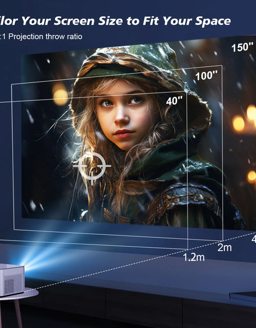 Load image into Gallery viewer, 580ANSI Auto Focus Projector Android 11 4K 1080P Wifi6 Voice Control Allwinner H713 BT5.0 Home Cinema HY350 Pro
