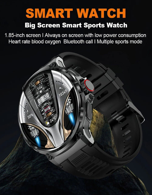 Load image into Gallery viewer, 1.85&quot; Ultra HD Smartwatch GPS Bluetooth Call Health Monitoring Watch Gym Gift

