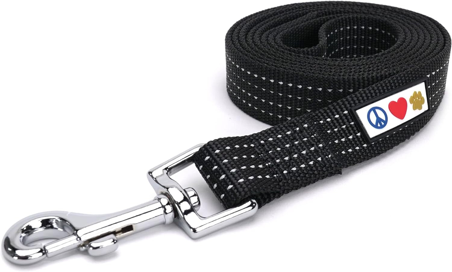 Pet Puppy Leash Reflective Dog Leash Comfortable Handle Highly Reflective Threads Heavy Duty Dog Training Leash Available as a 6 Ft Dog Leash or 4 Ft Dog Leash