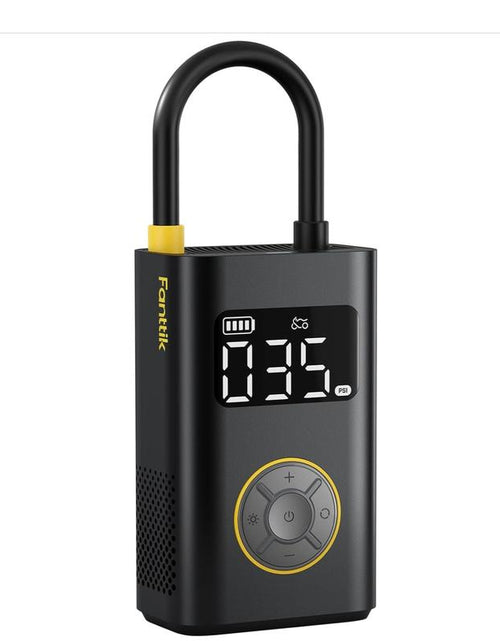 Load image into Gallery viewer, Portable Tire Inflator: Smart ON/OFF Hose Design
