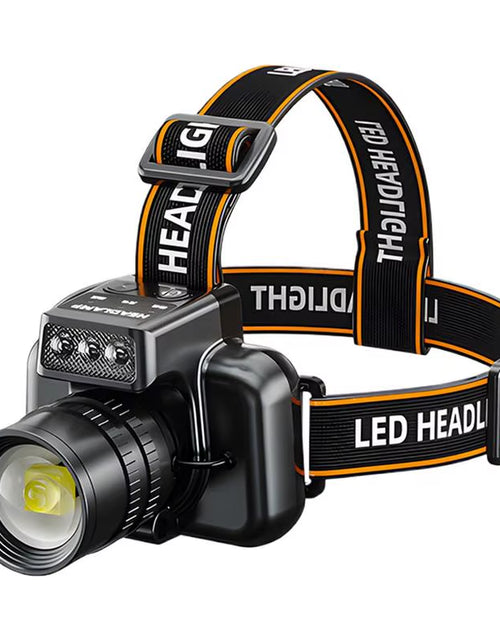 Load image into Gallery viewer, BeamLite™ Rechargeable LED Headlamp – High-Power Forehead Torch for Outdoor Adventures

