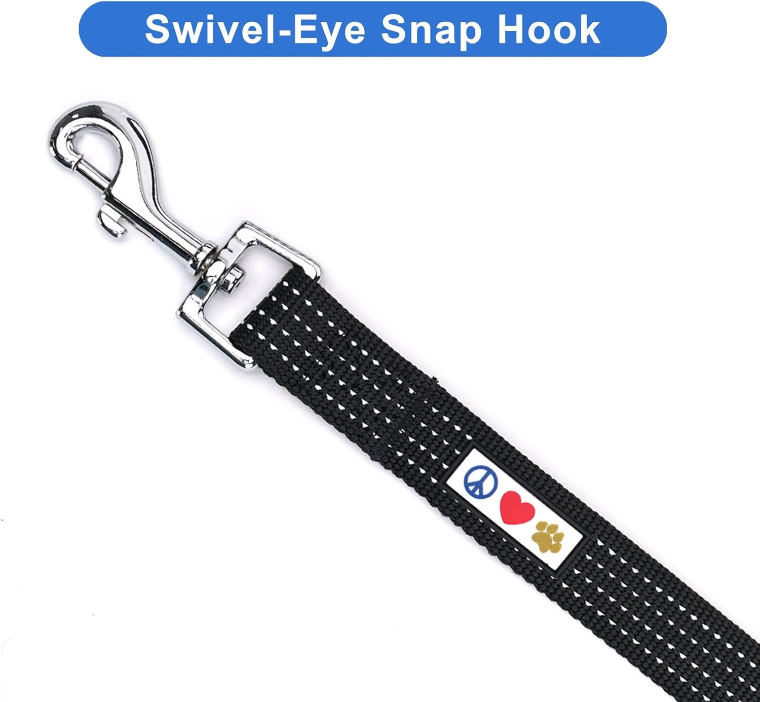 Pet Puppy Leash Reflective Dog Leash Comfortable Handle Highly Reflective Threads Heavy Duty Dog Training Leash Available as a 6 Ft Dog Leash or 4 Ft Dog Leash