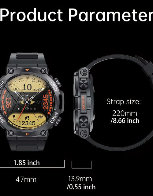 Load image into Gallery viewer, K56Pro Smart Watch for Men Heart Rate Blood Bluetooth Sport 400Mah Long Standby 1.39 Inch 360*360 HD Screen Outdoors Smartwatch
